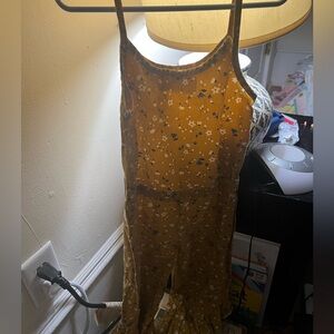 Yellow Flowers Romper by Lover Collage- Toddler Girl